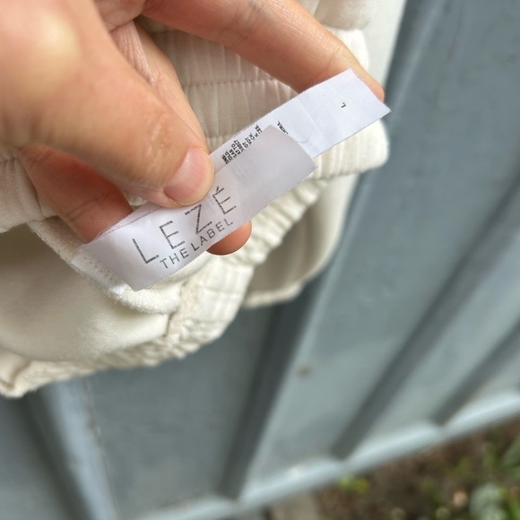 Leze the Label Cream Athena Sweatshirt, Large - Picture 9 of 13